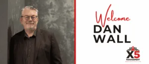 Picture of Dan Wall who has joined the X5 Team.