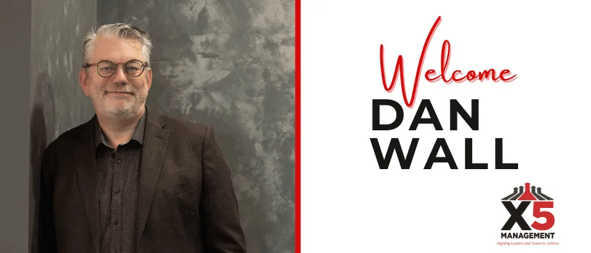 Picture of Dan Wall who has joined the X5 Team.