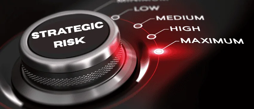 Strategic Planning Risks on a scale