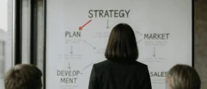 Women looking at succession risks in her planning for strategy